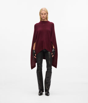 Turtleneck cape