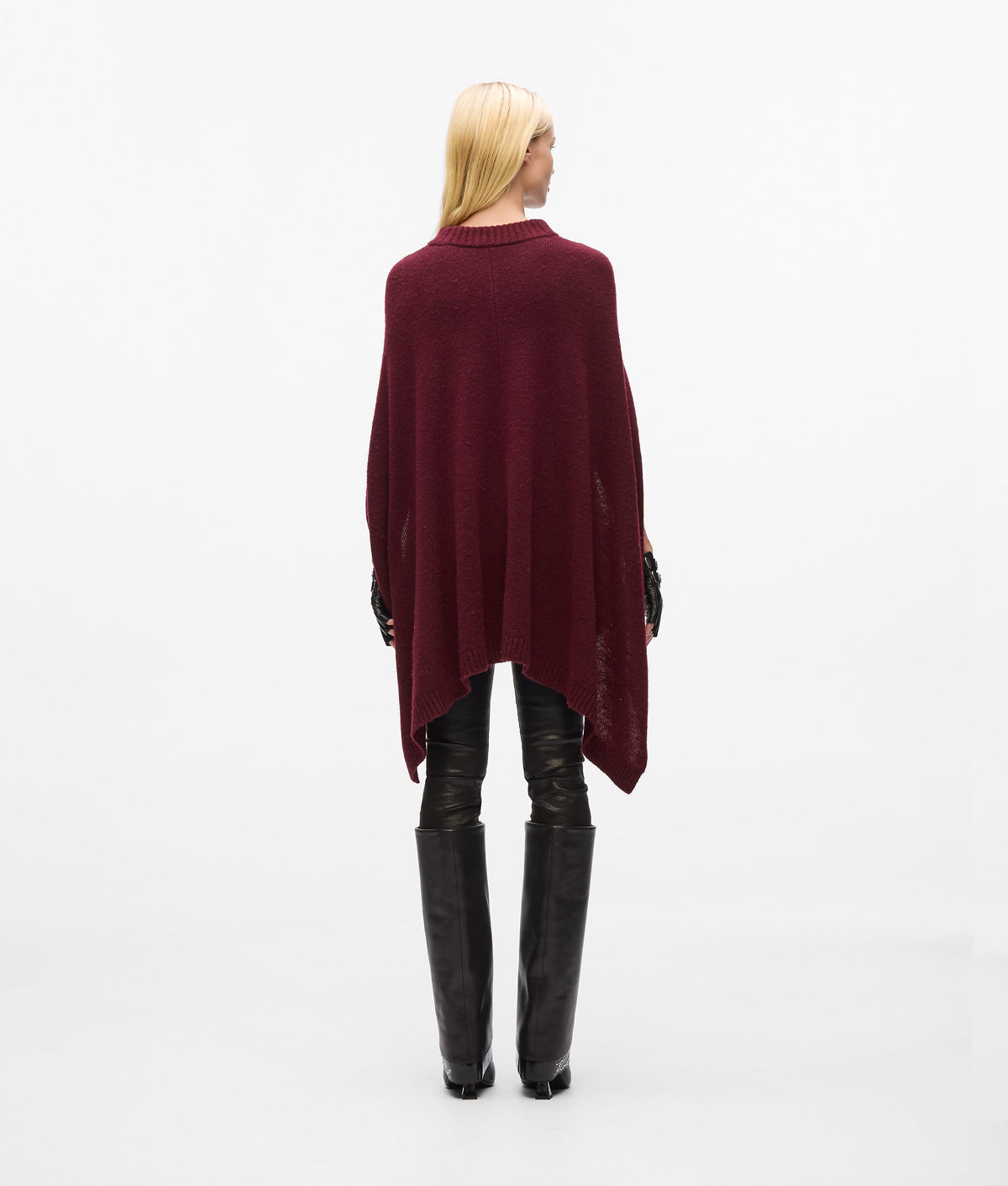 Turtleneck cape