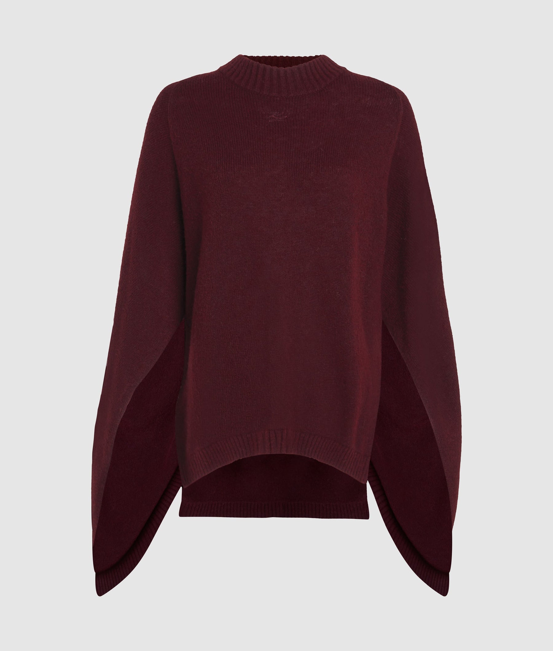 Turtleneck cape