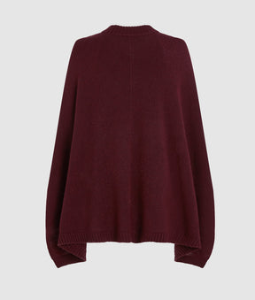 Turtleneck cape