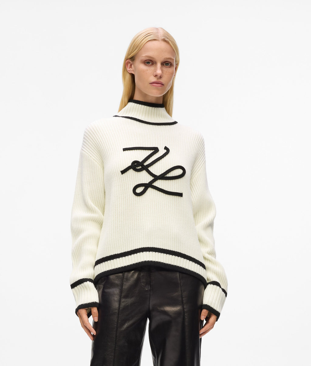 Turtleneck Autograph jumper