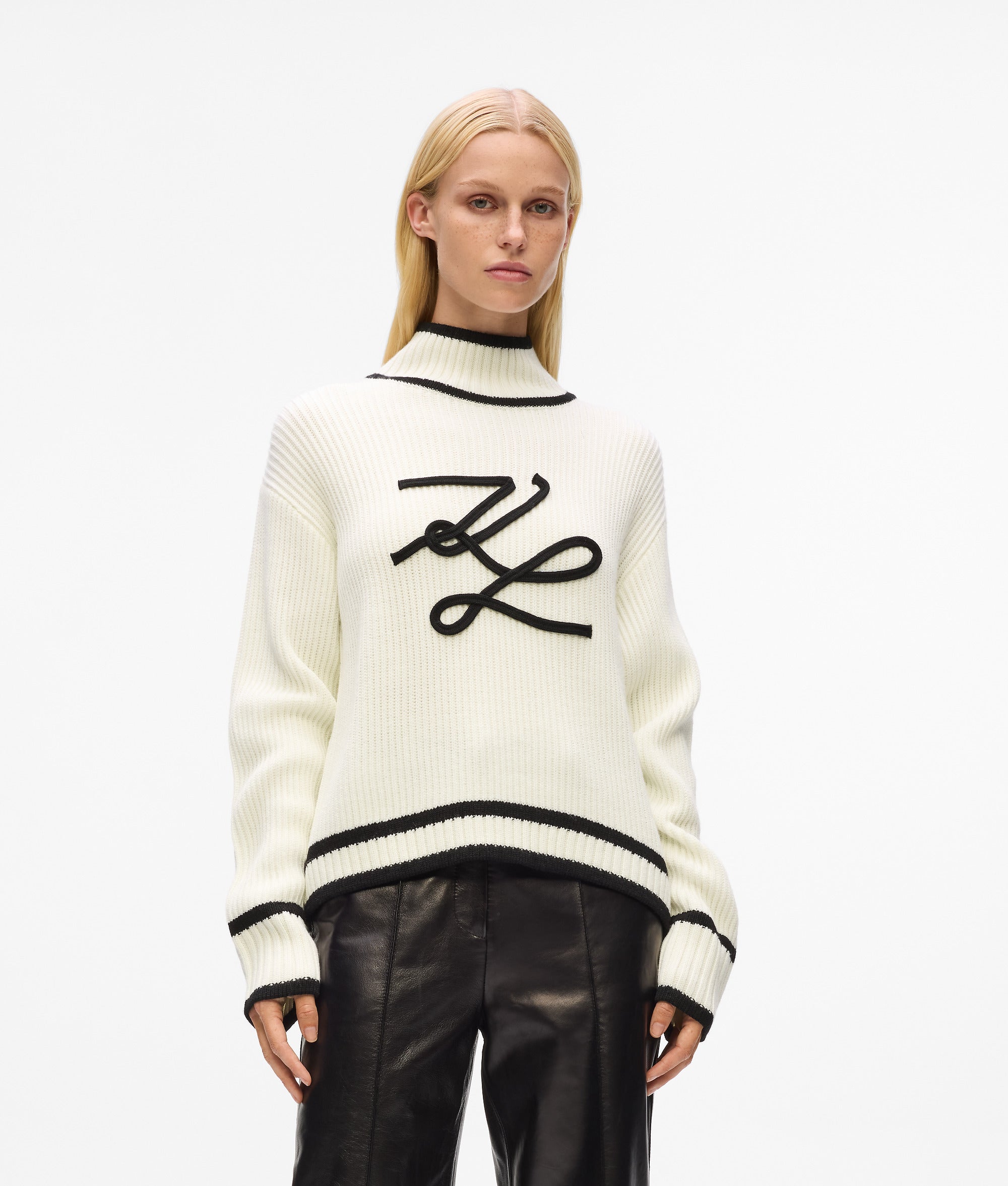 Turtleneck Autograph jumper