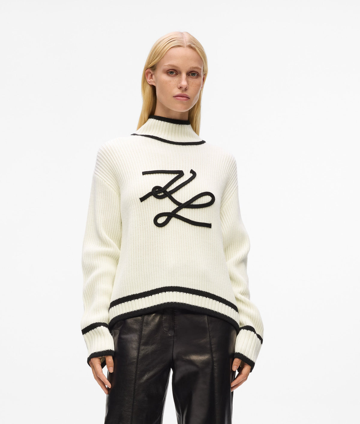 Turtleneck Autograph jumper