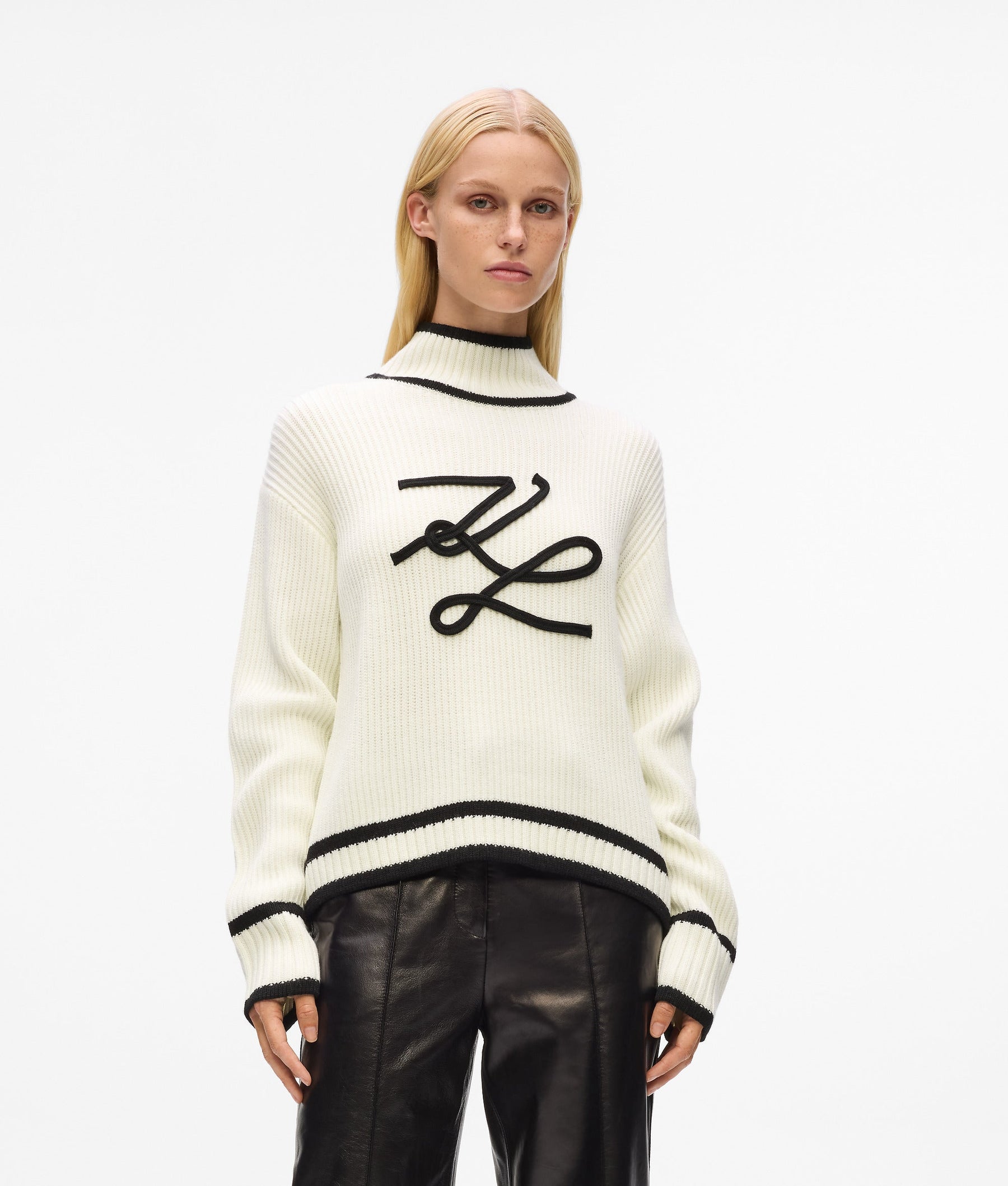 Turtleneck Autograph jumper