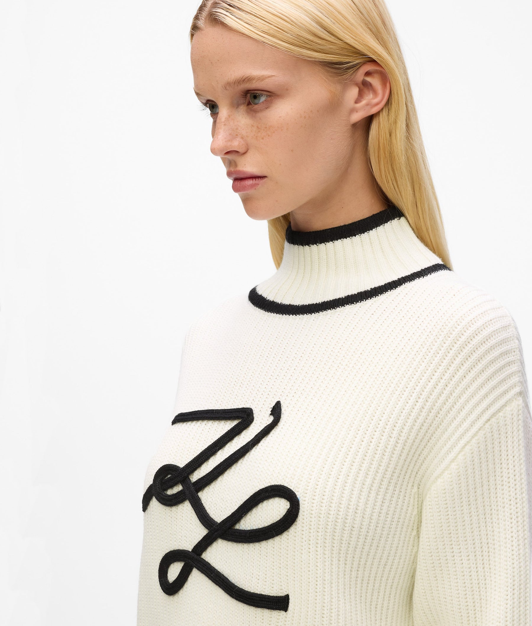 Turtleneck Autograph jumper