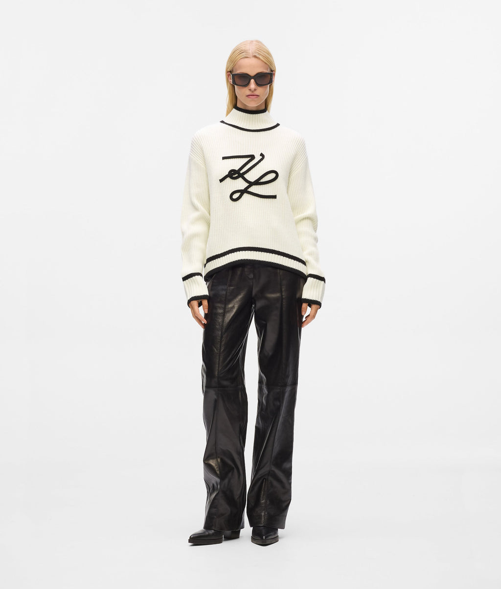 Turtleneck Autograph jumper