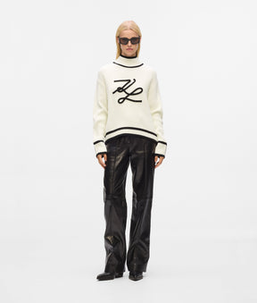 Turtleneck Autograph jumper