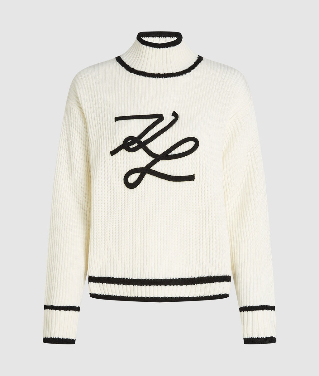 Turtleneck Autograph jumper