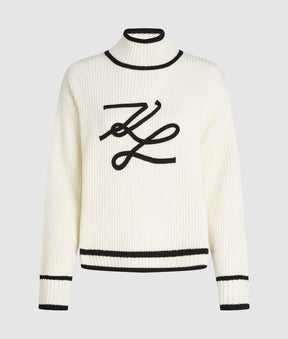 Turtleneck Autograph jumper