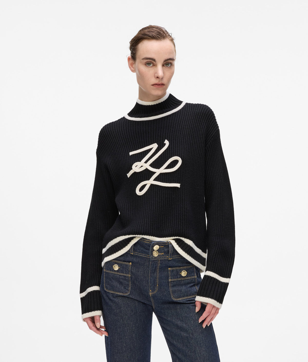 Turtleneck Autograph jumper