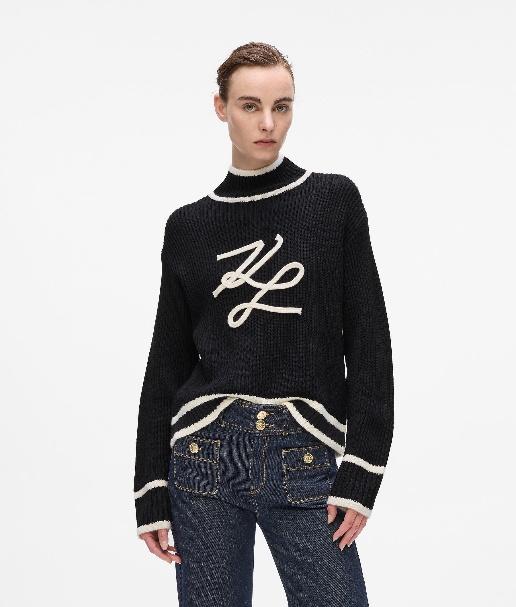 Turtleneck Autograph jumper