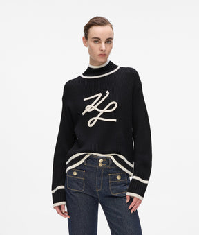 Turtleneck Autograph jumper