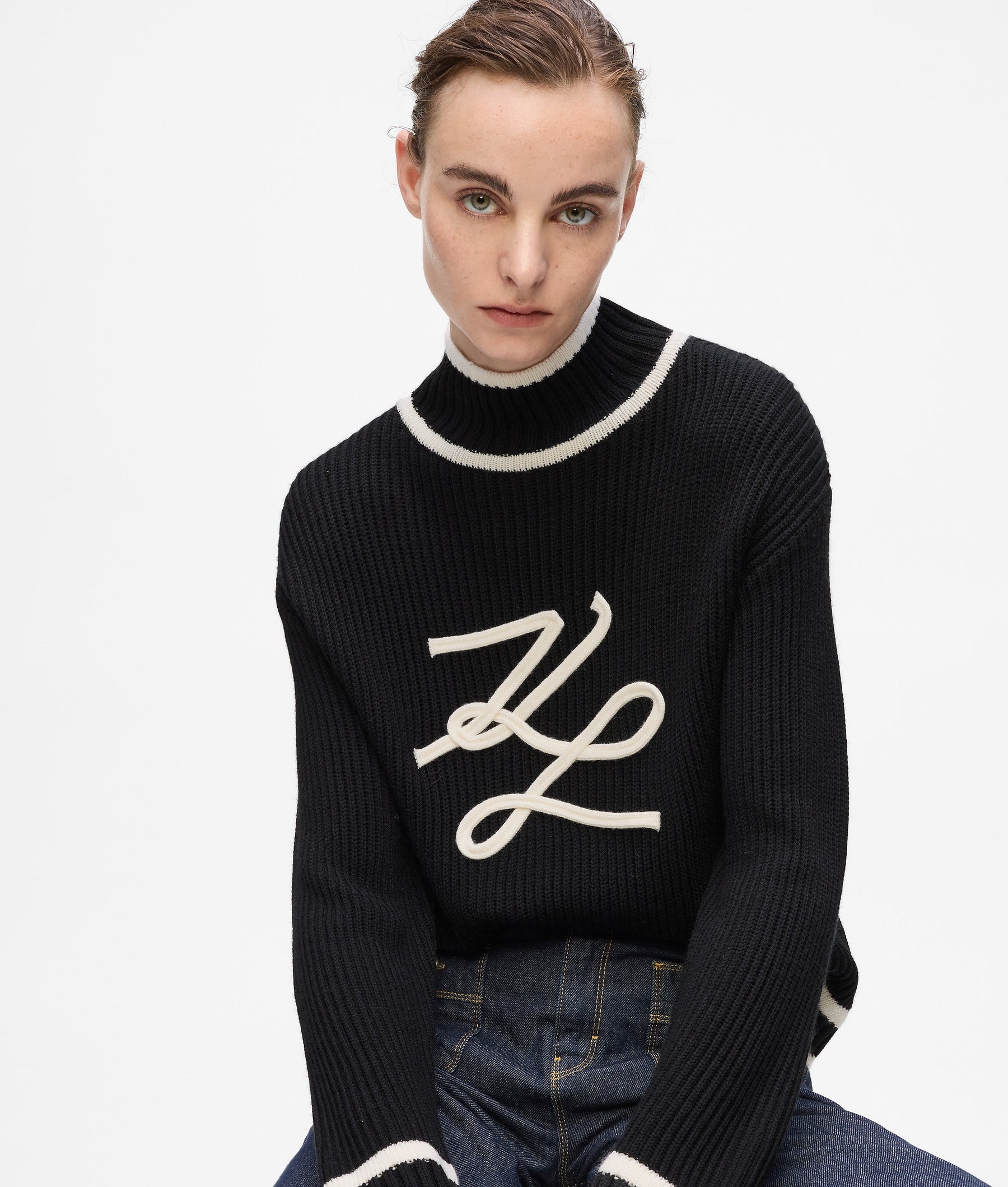 Turtleneck Autograph jumper