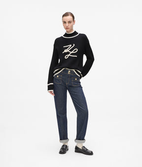 Turtleneck Autograph jumper
