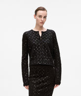 Sequin cardigan