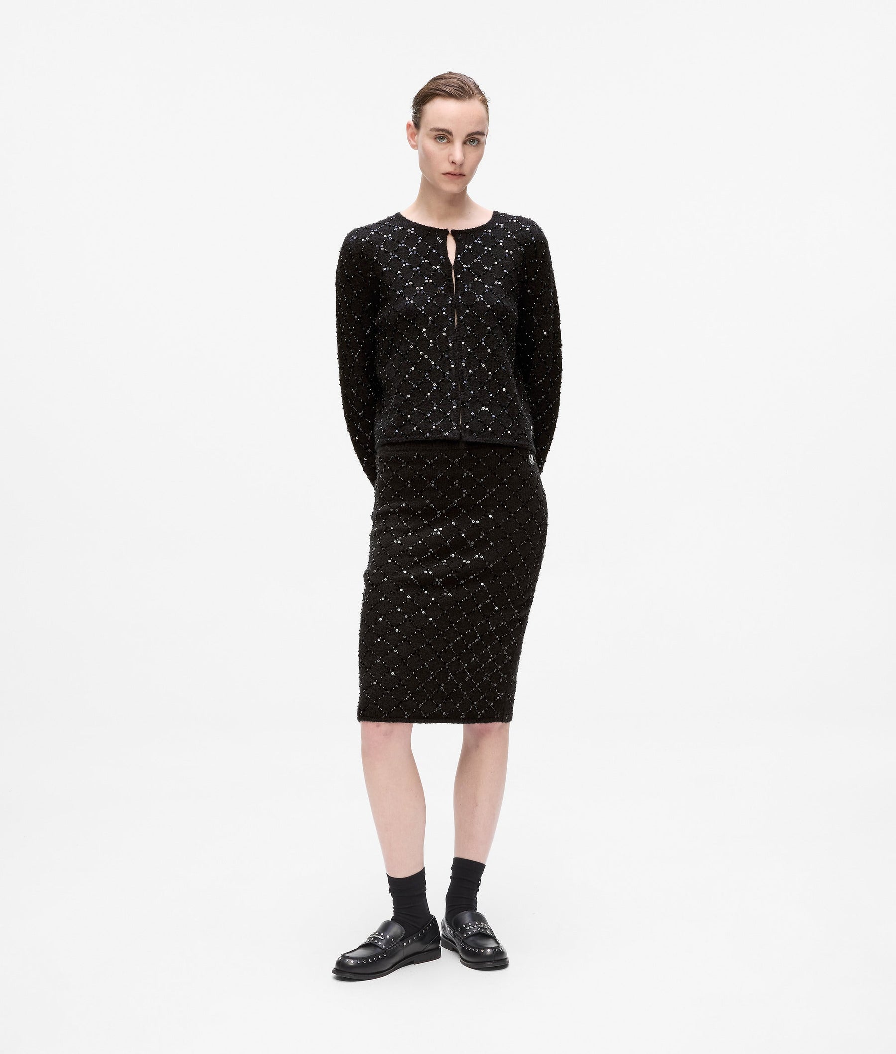 Sequin cardigan