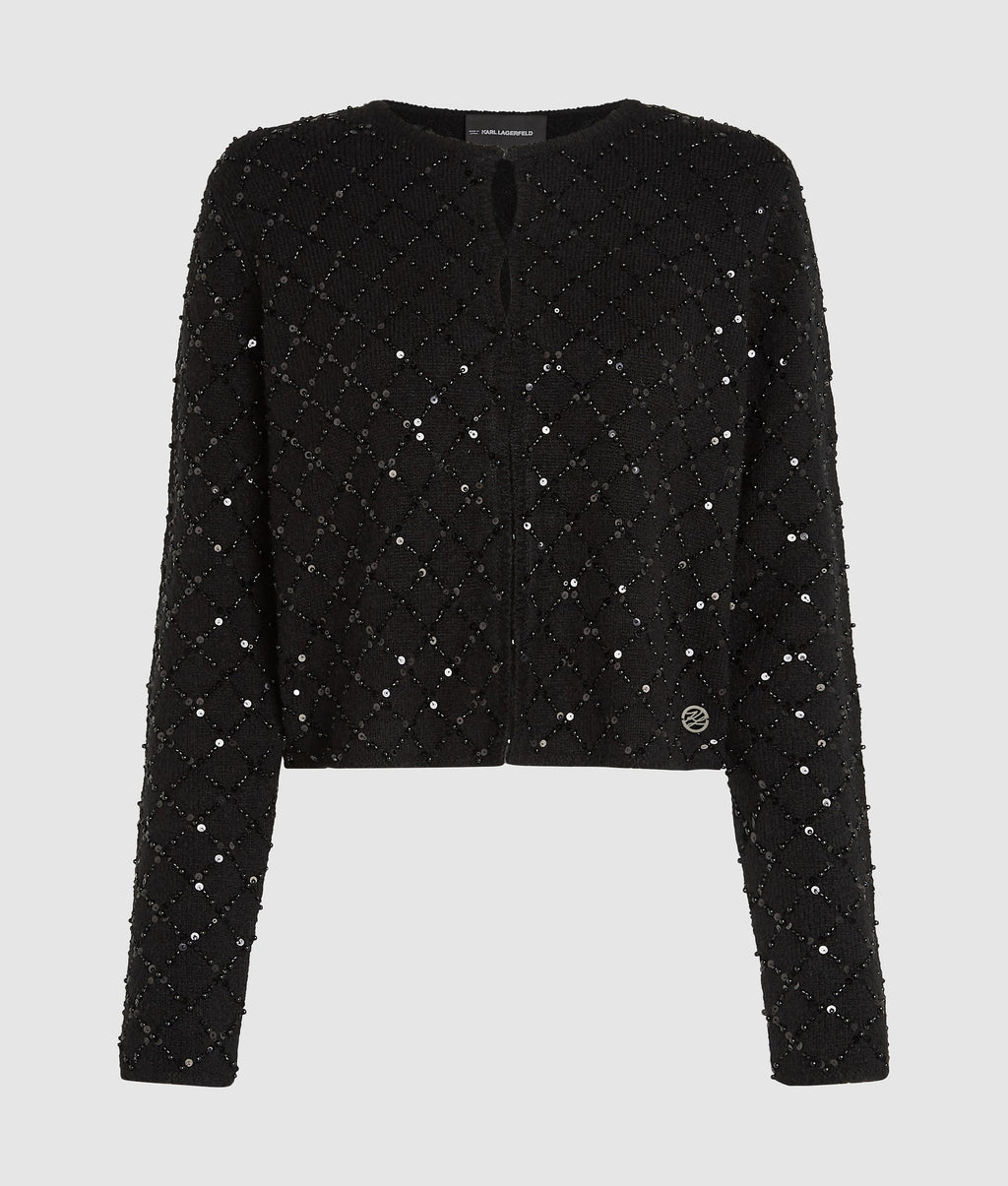 Sequin cardigan