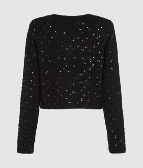 Sequin cardigan
