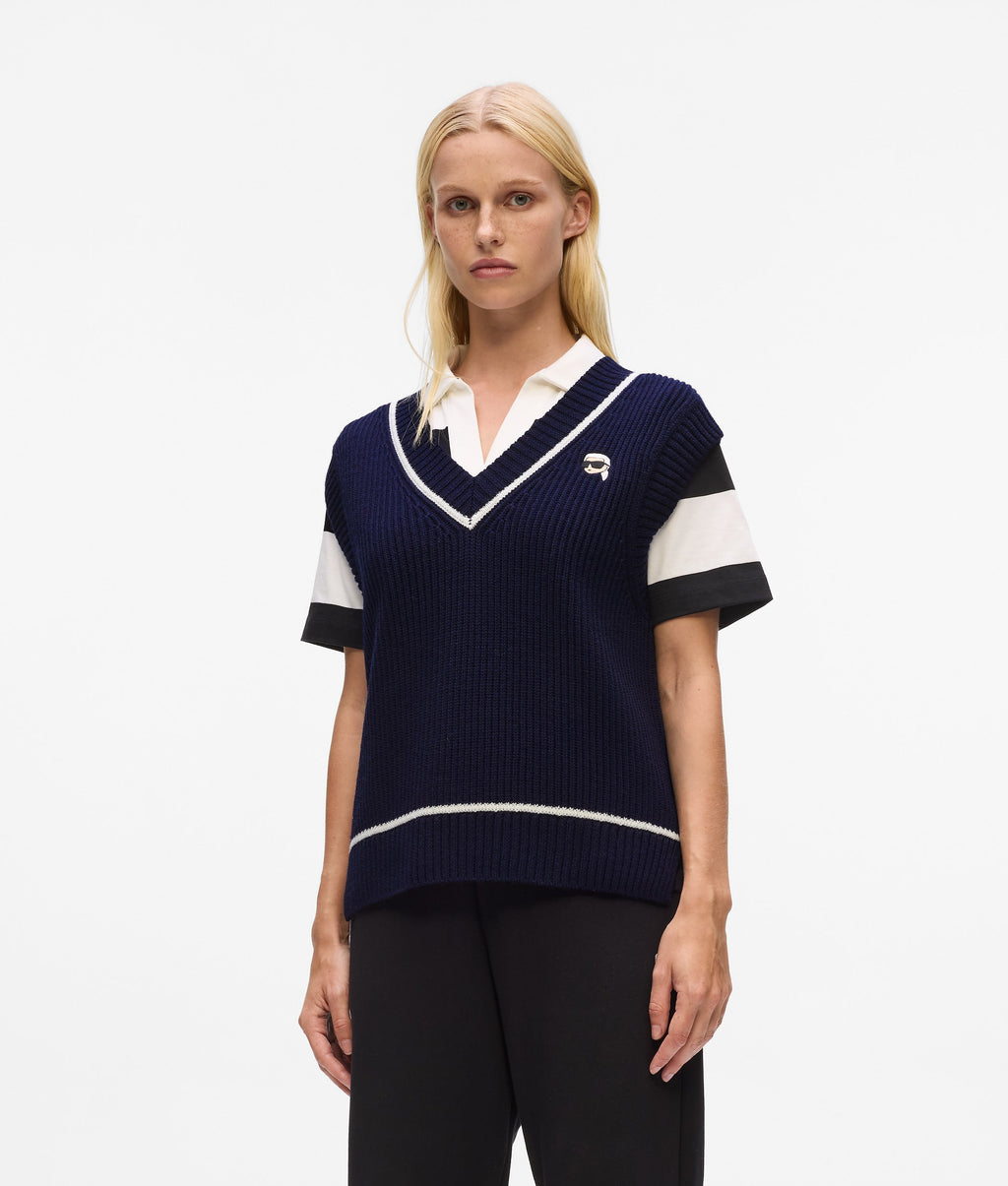 Ikon knit waistcoat