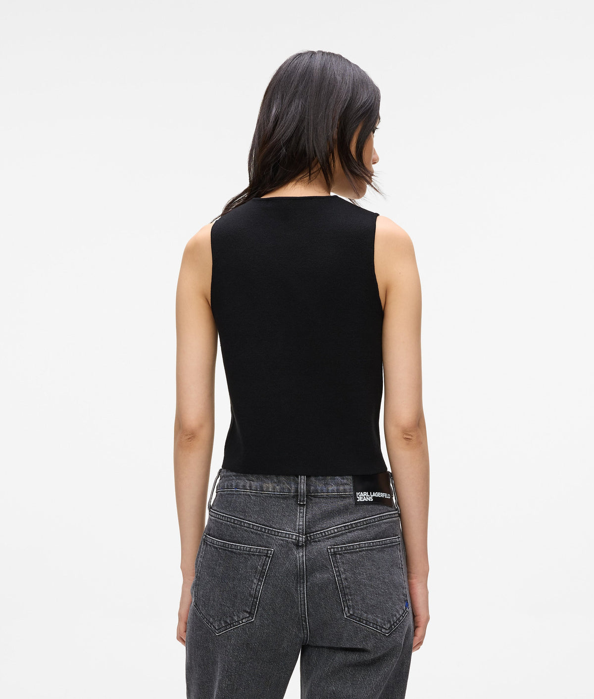 Knit waistcoat