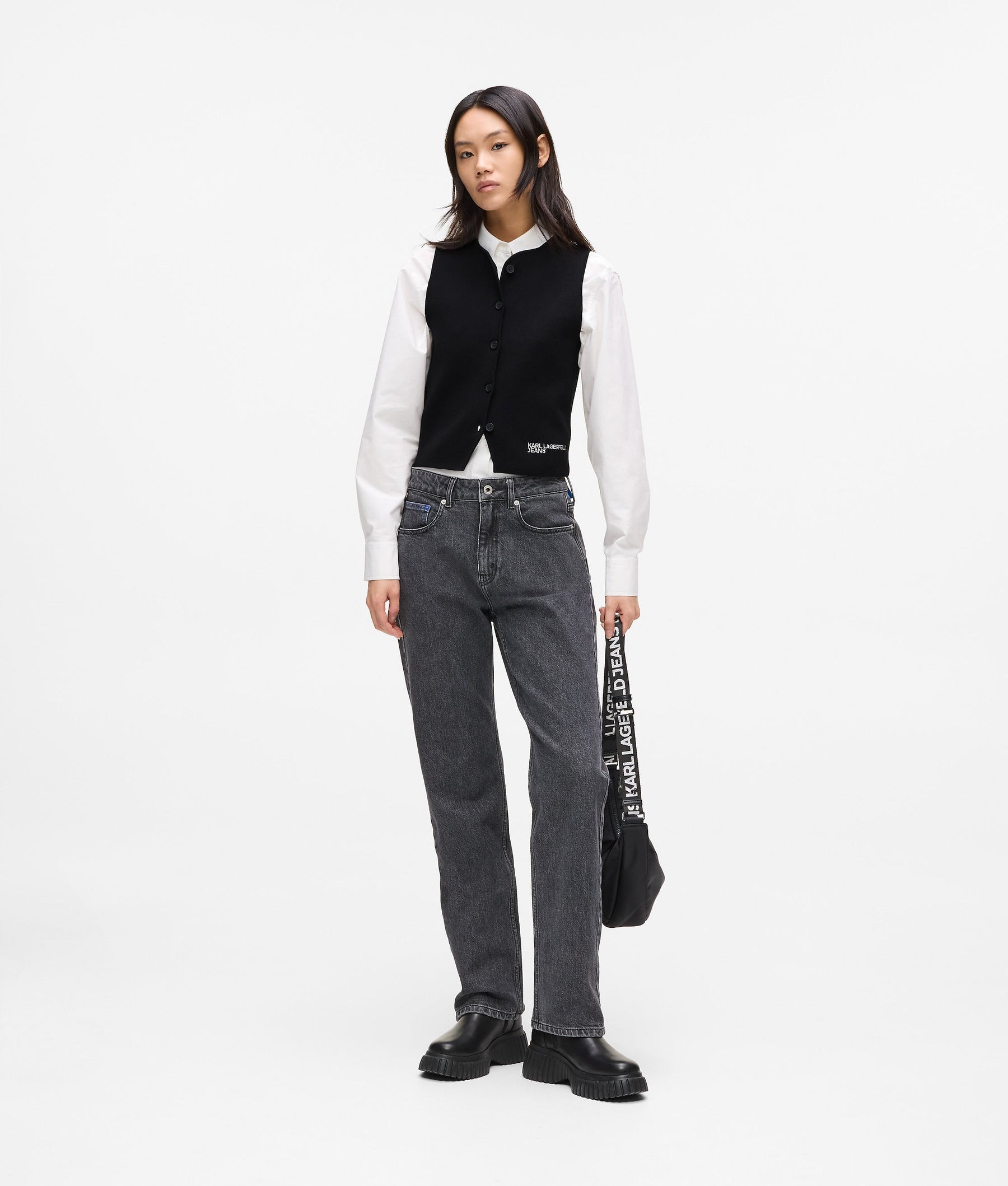 Knit waistcoat
