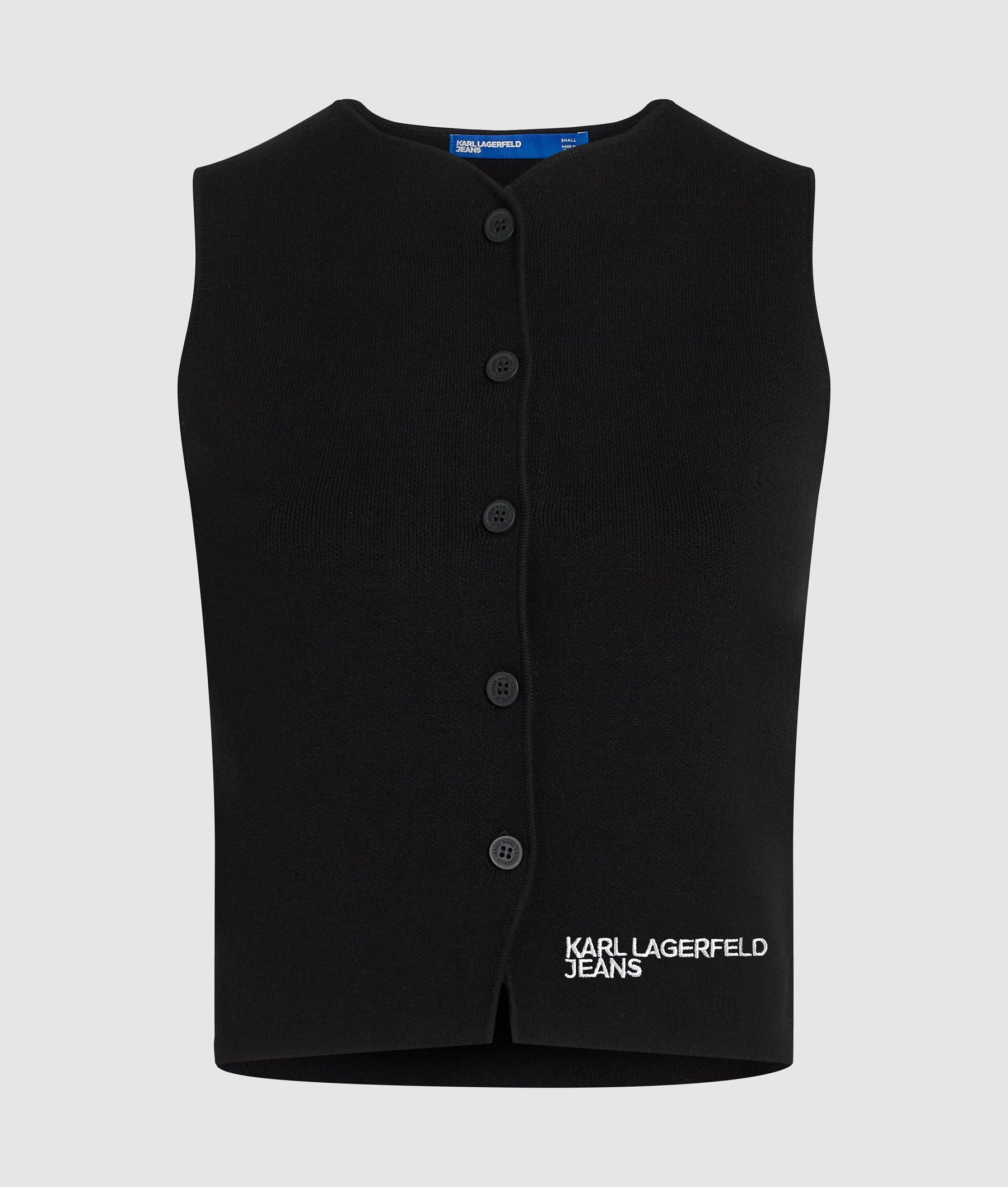 Knit waistcoat
