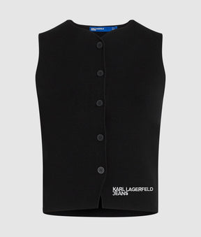 Knit waistcoat