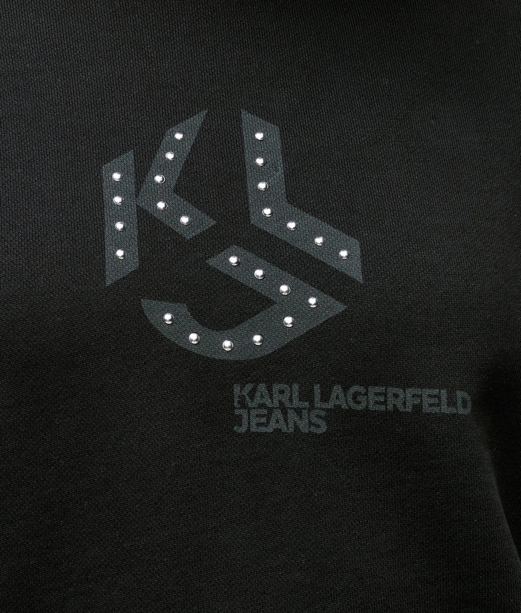 Studded Monogram hoodie