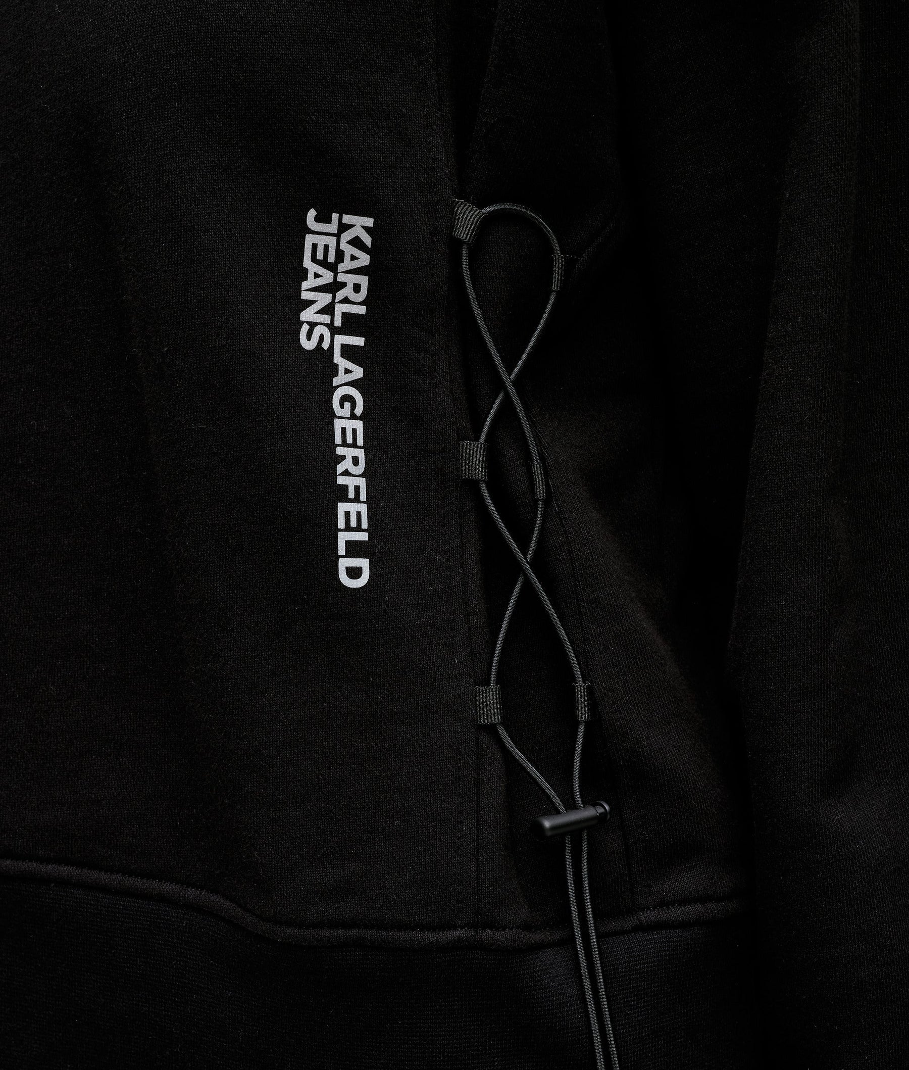 Drawcord hoodie