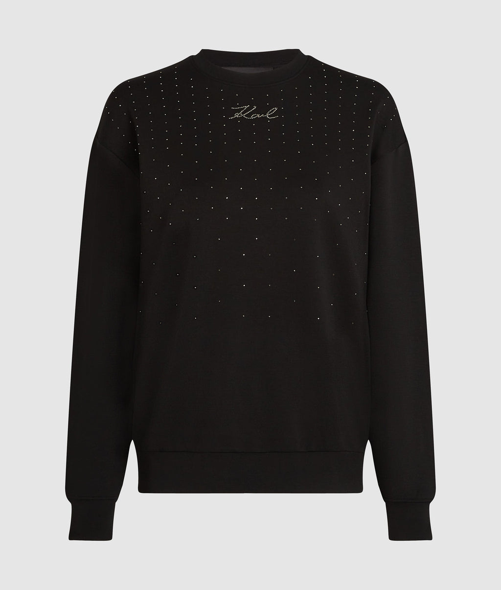 Rhinestone sweatshirt