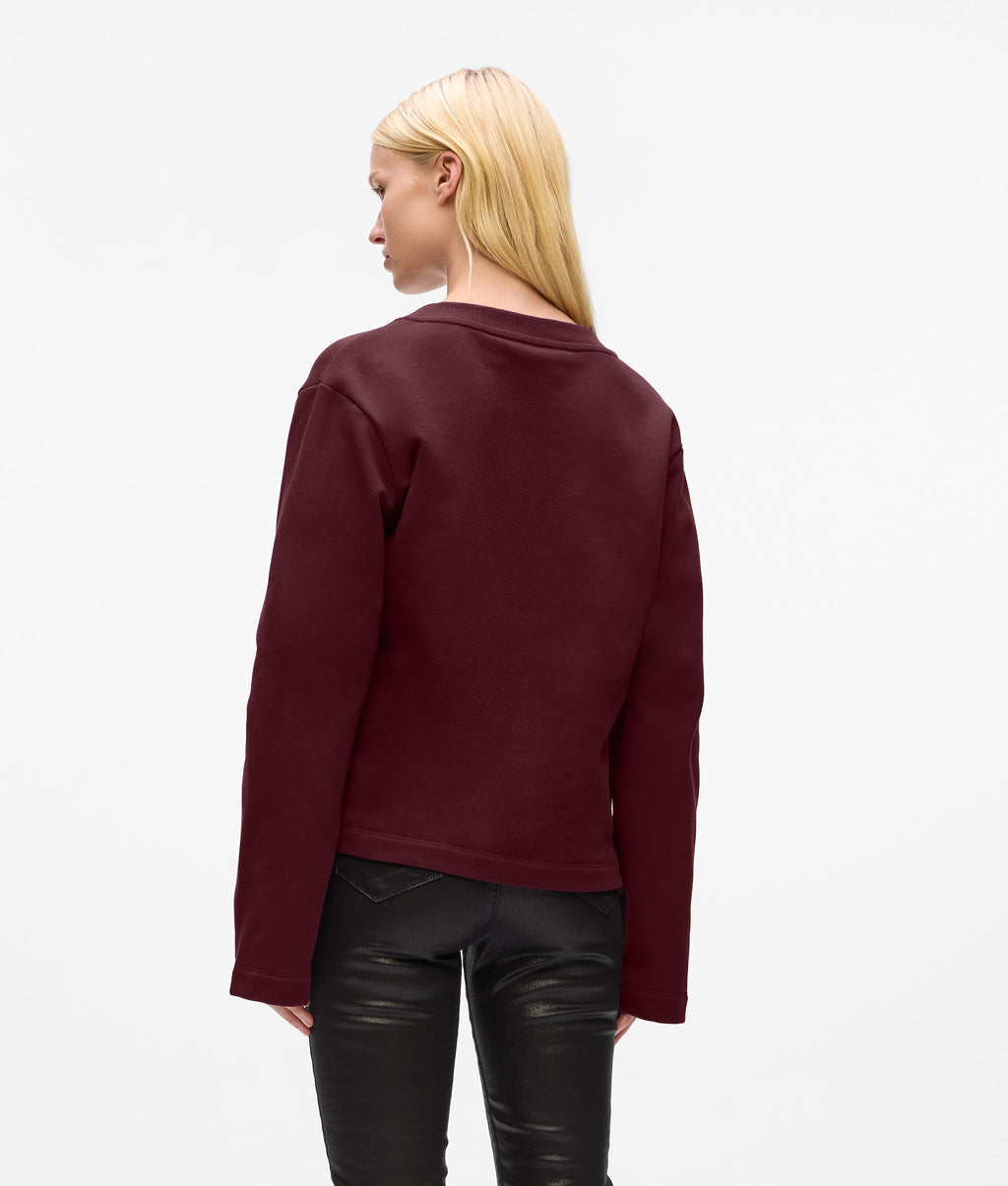 Signature hem sweatshirt