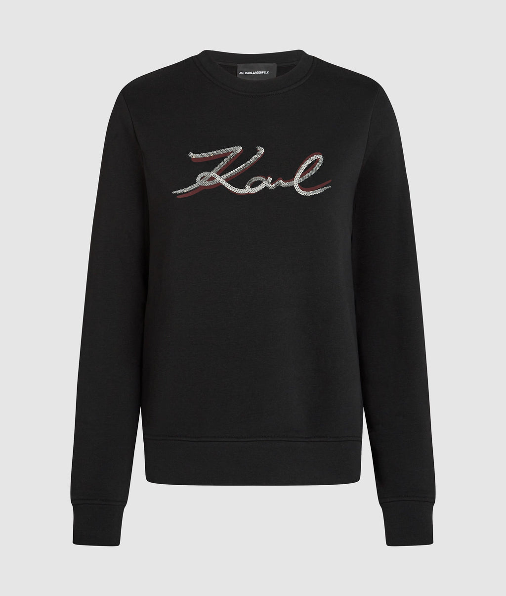 Sequin Signature sweatshirt