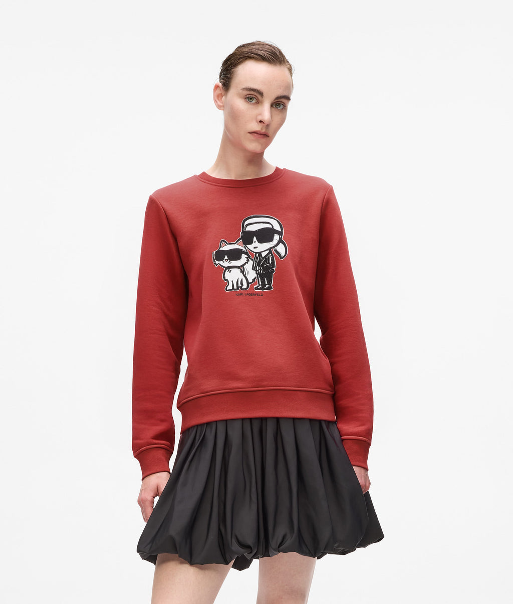 Ikon Karl and Choupette sweatshirt