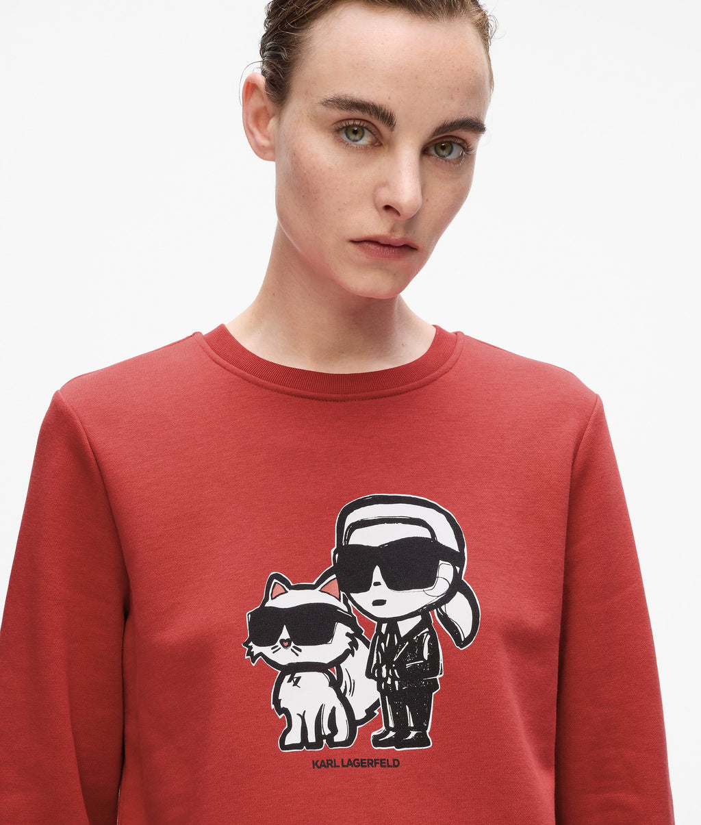 Ikon Karl and Choupette sweatshirt