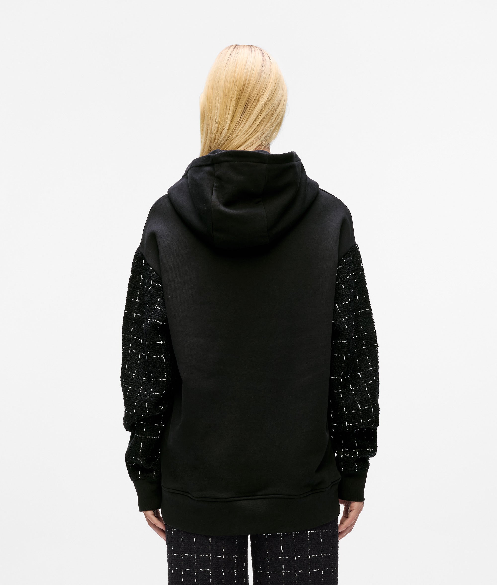 Bouclé hoodie