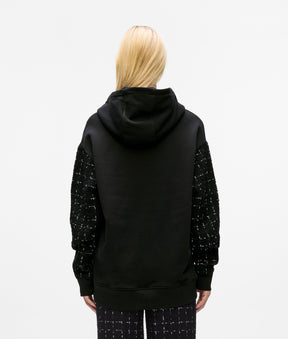 Bouclé hoodie
