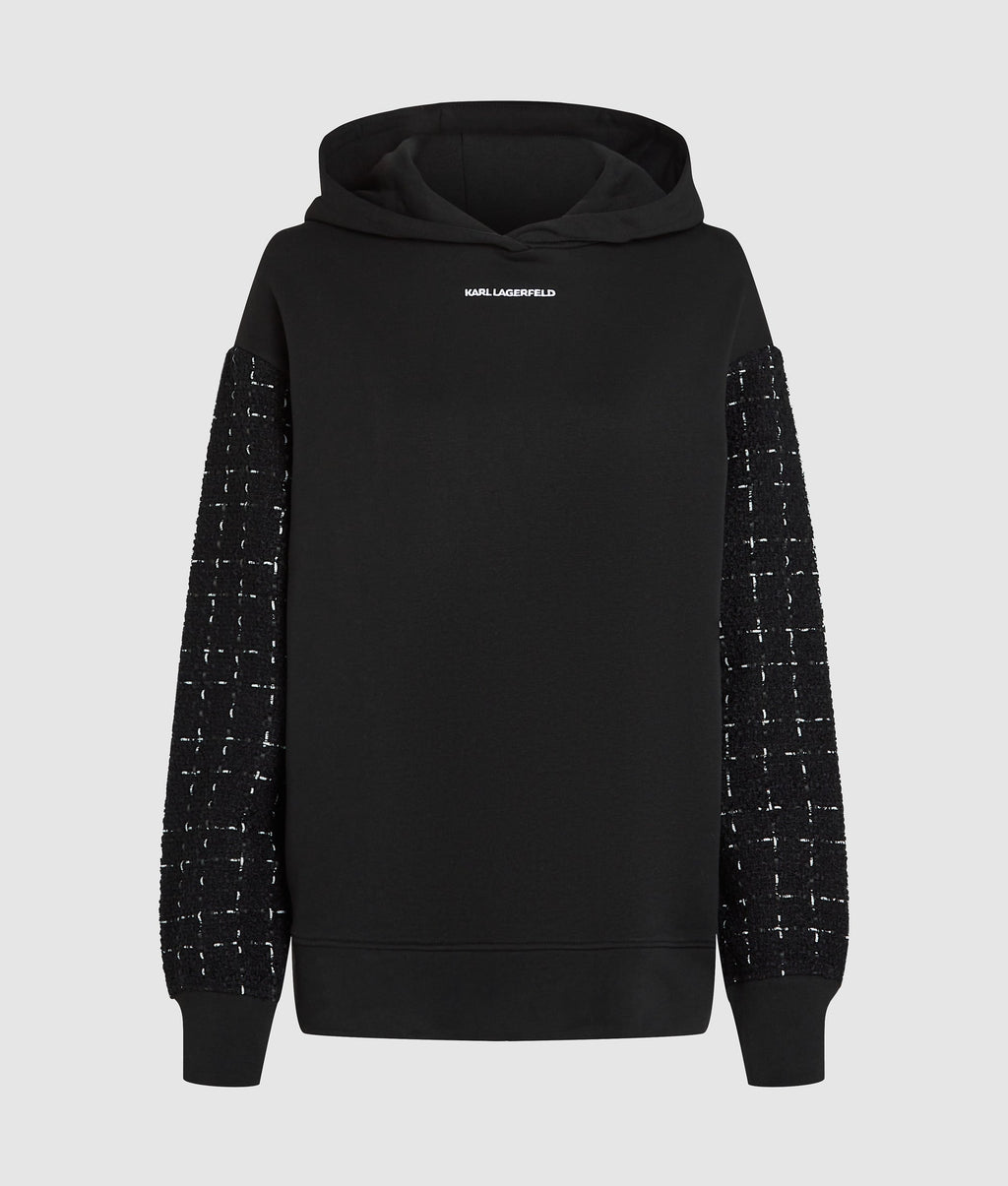 Bouclé hoodie