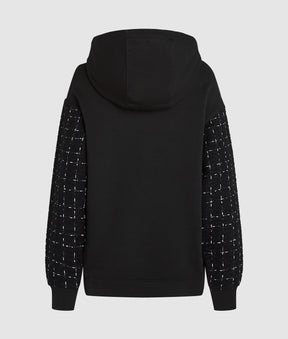 Bouclé hoodie