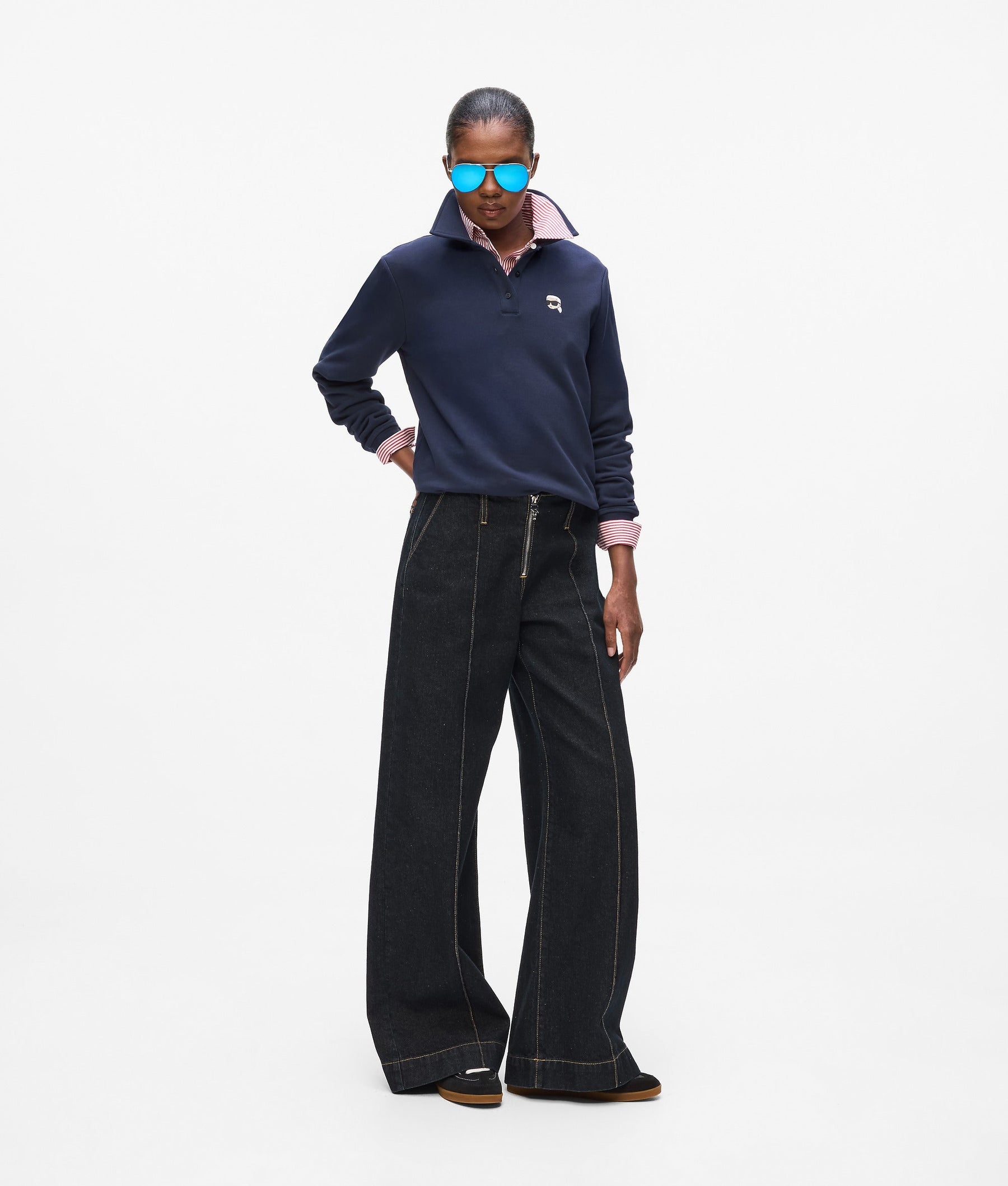 Ikon long-sleeved polo shirt