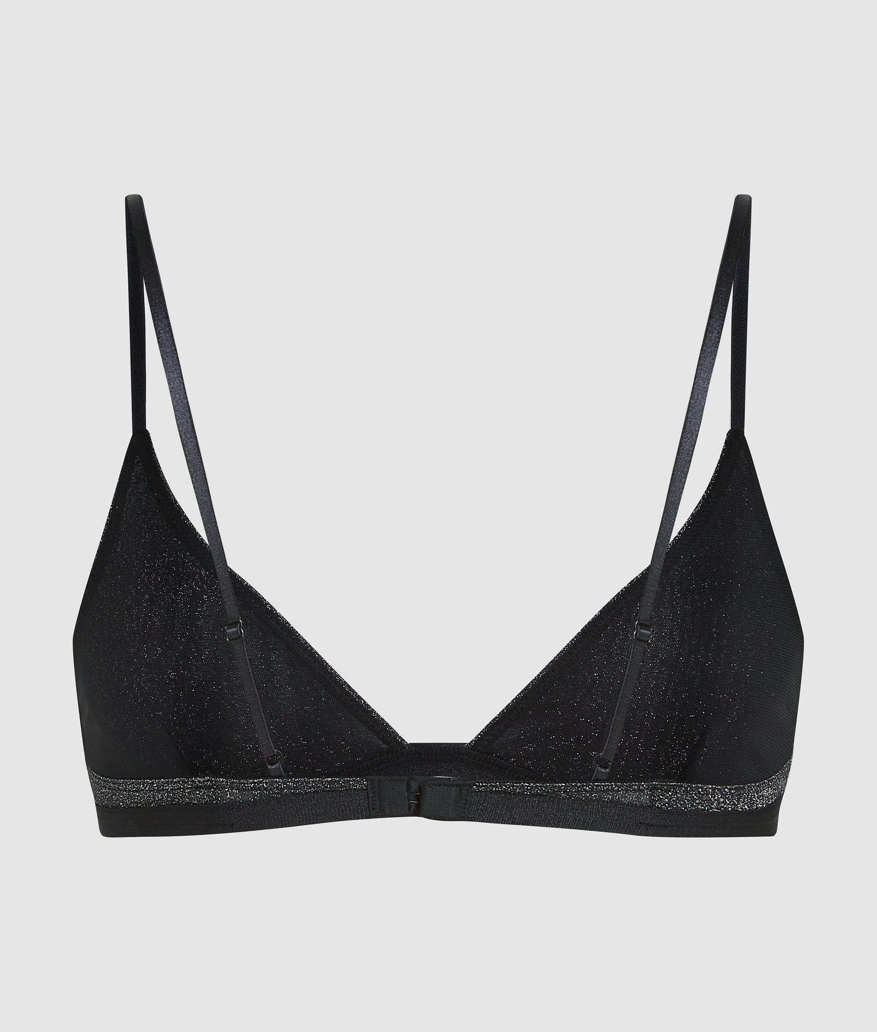 Signature metallic bralette