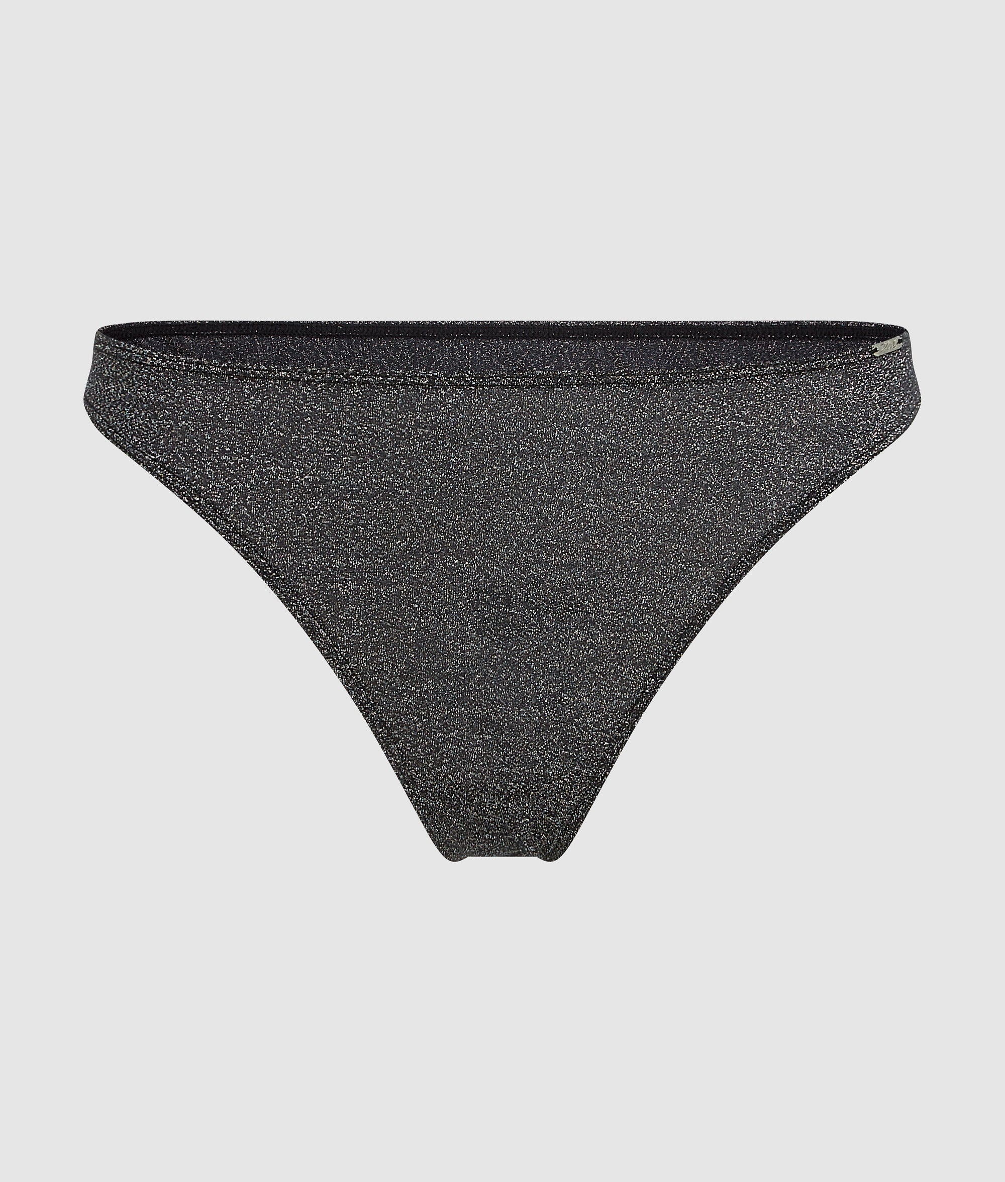 Signature metallic thong