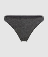 Signature metallic thong