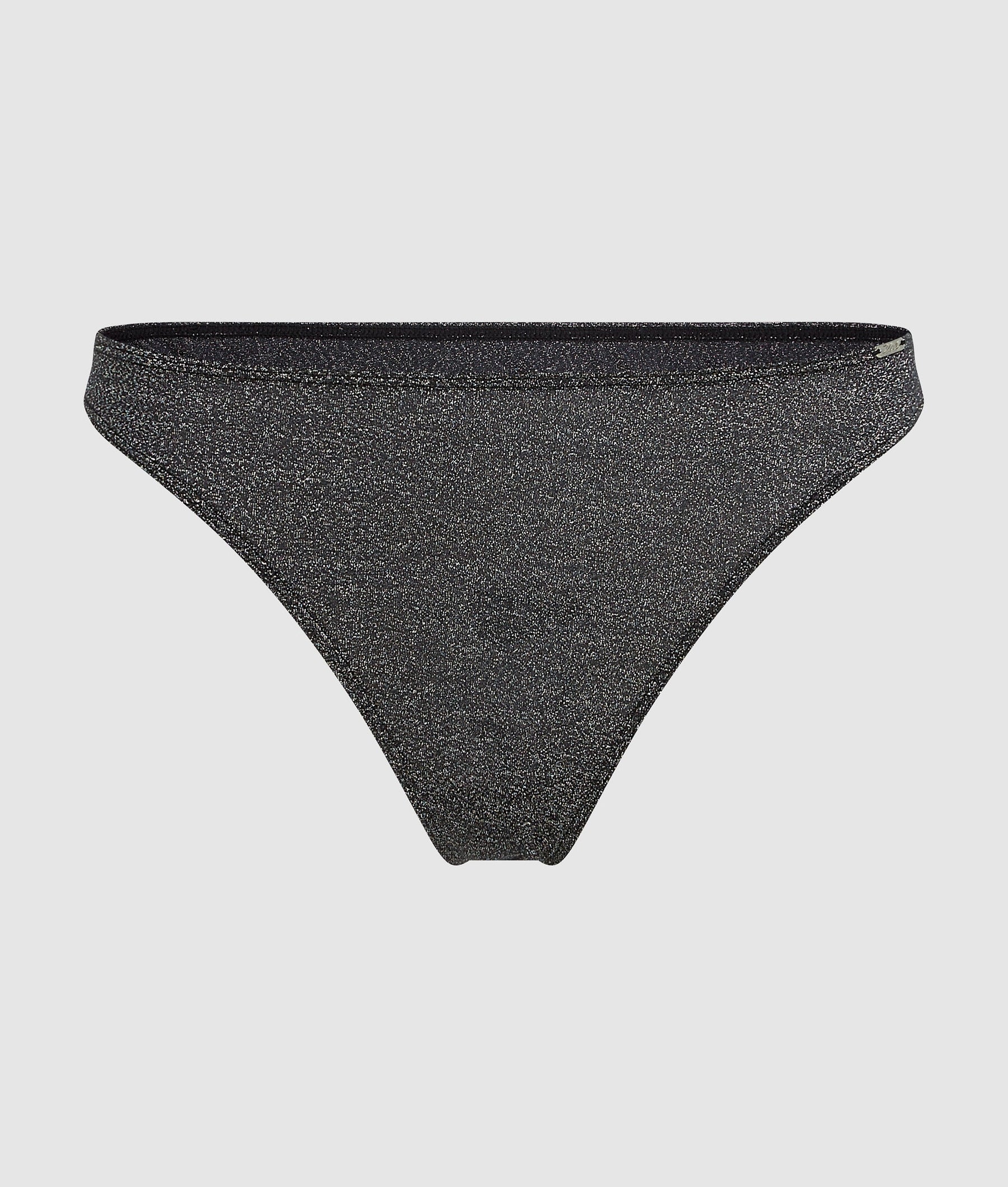 Signature metallic thong