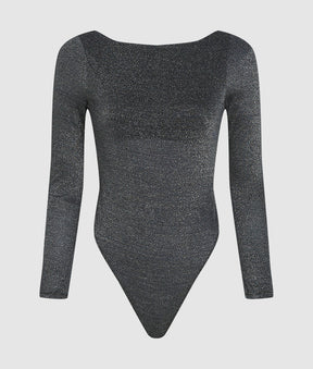 Signature long-sleeved bodysuit
