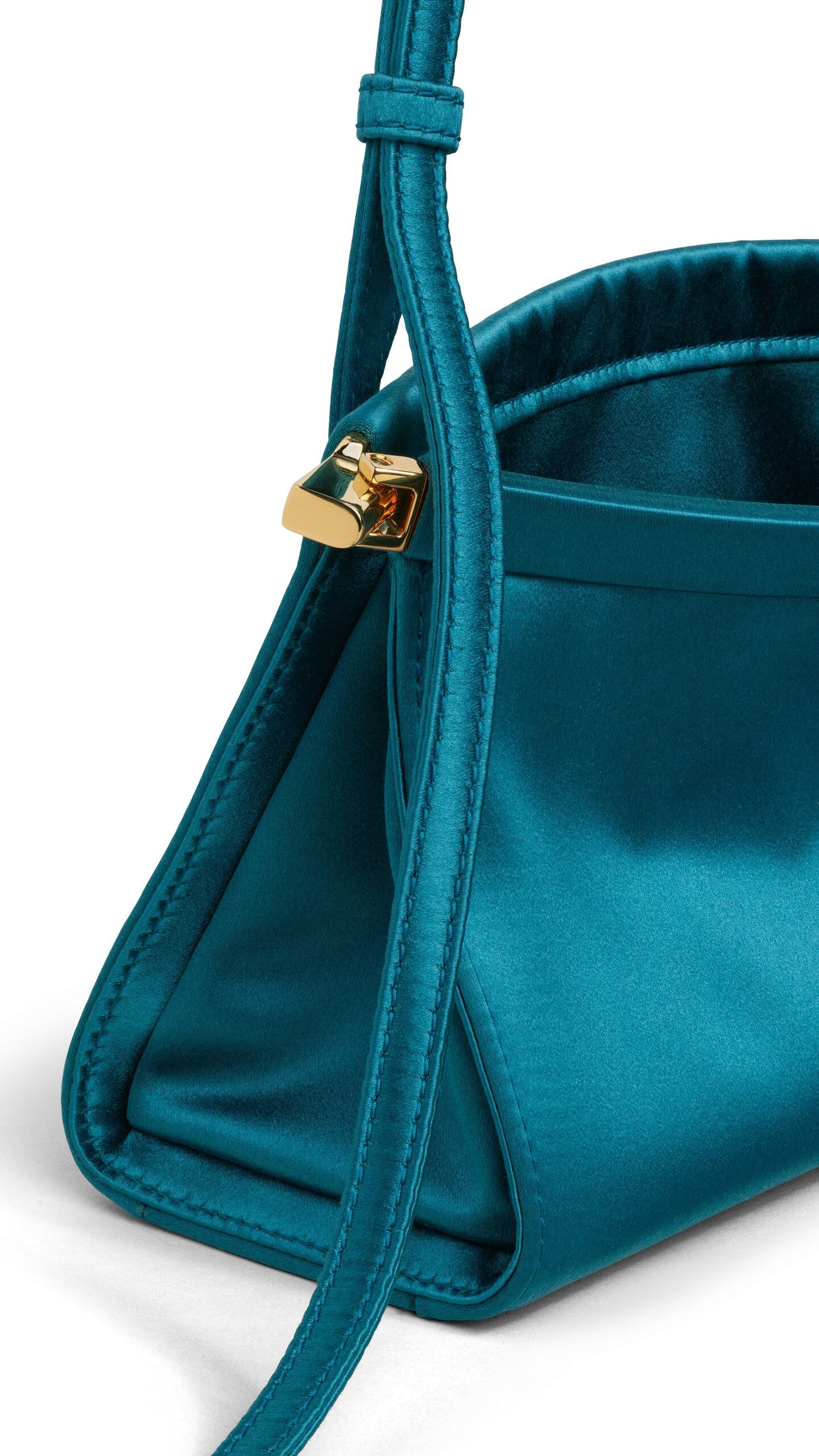 LE CLICK EAST WEST SMALL BAG IN SATIN