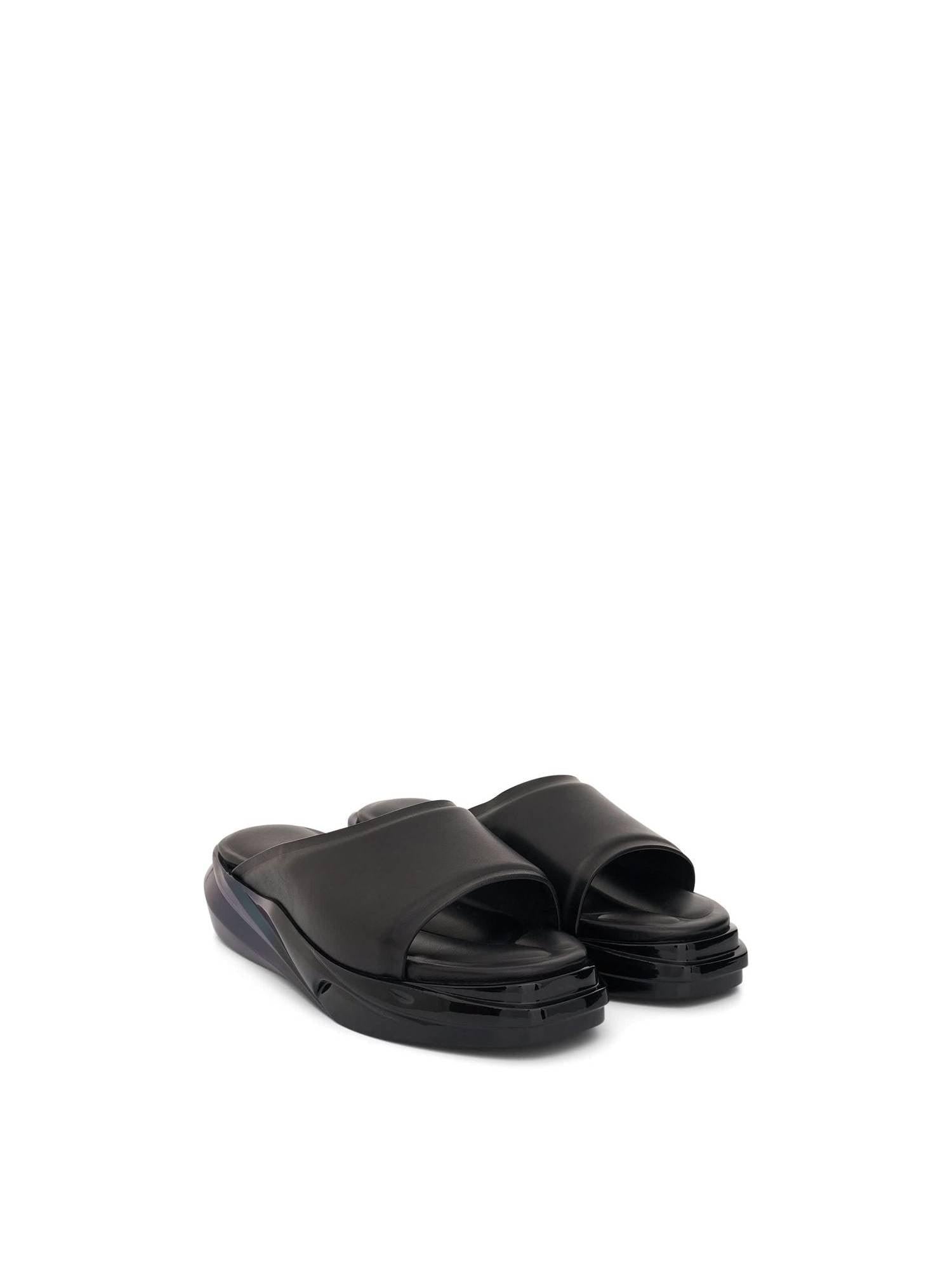 Mono Slide in Black/Military Green