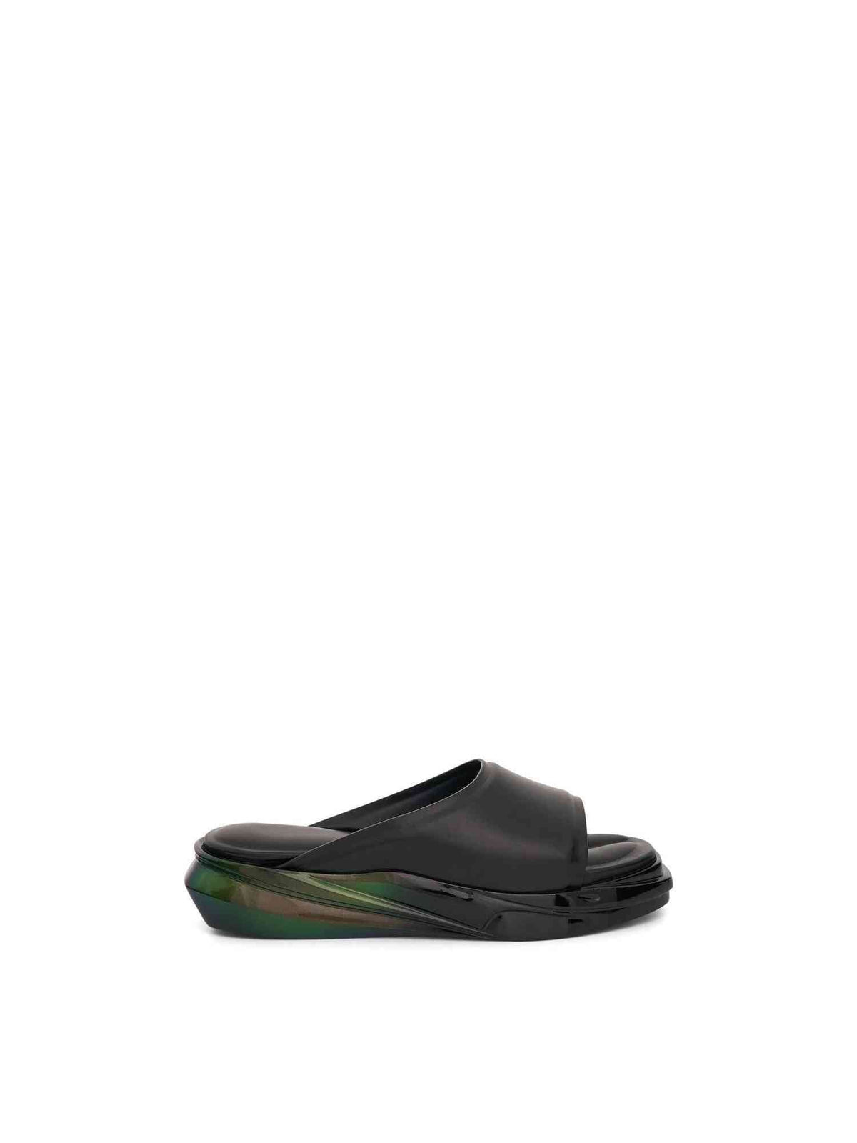 Mono Slide in Black/Military Green