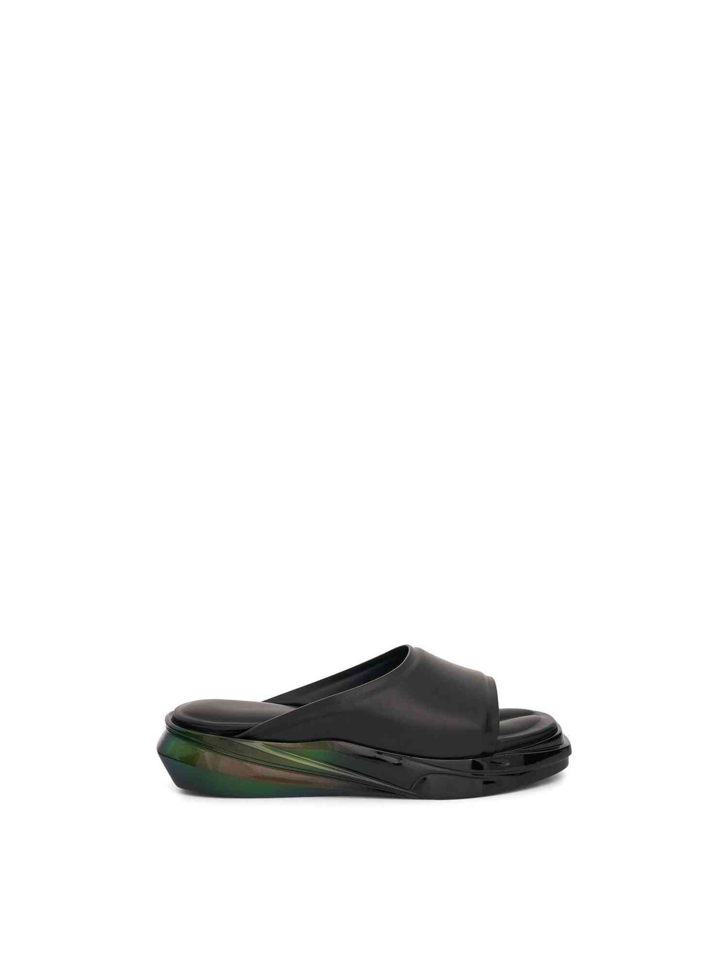 Mono Slide in Black/Military Green