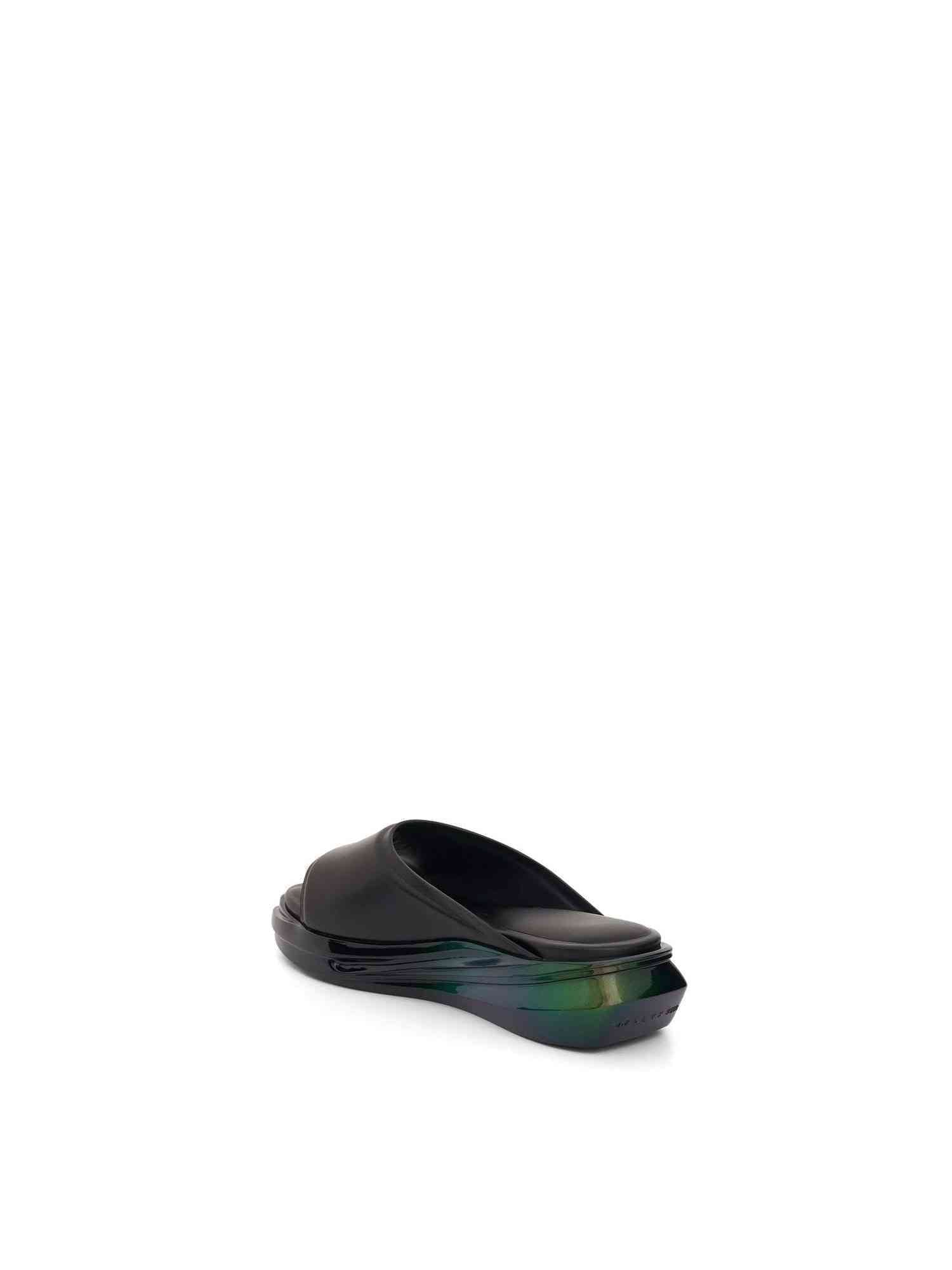 Mono Slide in Black/Military Green