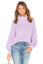 superdown Frankie Knit Sweater in Lavender